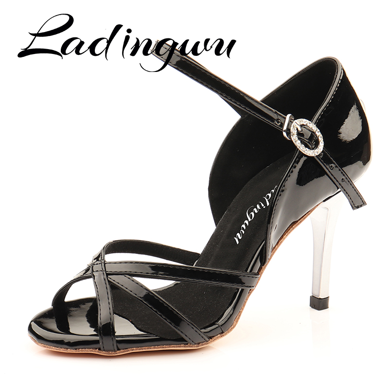 Women'S Shoes Z - Ladingwu Tangoเต้นรำรองเท้าผู้หญิงรองเท้าเต้นรำแบบละตินSalsa Partyรองเท้าเต้นรำบอลรูมTango Sole Cowhide Hard
