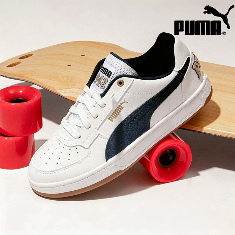 Women'S Shoes Puma Sneakers - 2026 ใหม่พูม่า โลว์ท็อปรองเท้าสเก็ตรองเท้าผ้าใบลำลองระบายอากาศได้ 395082-01