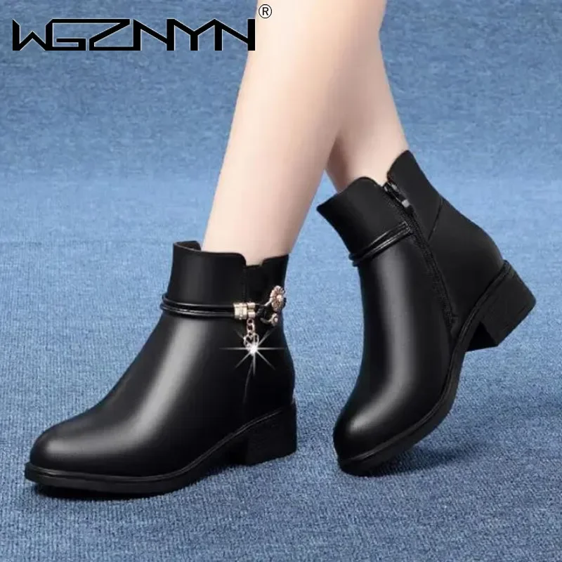 แฟชั่นหนังนุ่มแม่รองเท้าผ้าฝ้า - Women'S Shoes Chelsea บทวิจารณ์และราคา