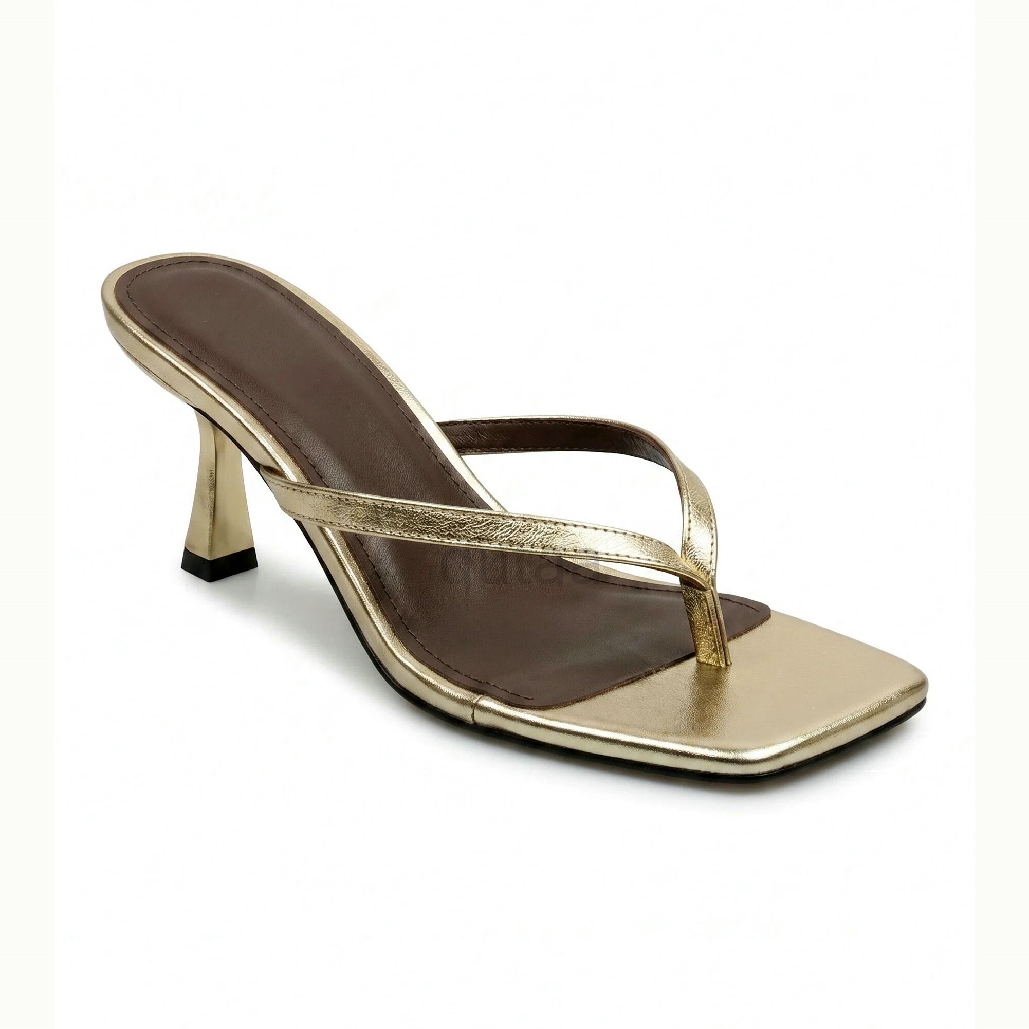 QUTAA นิวส์แฟชั่นรองเท้าแตะผู้ - Women'S Shoes Kitten Heels บทวิจารณ์และราคา