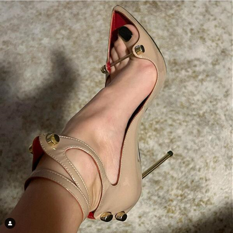 รองเท้าส้นสูงโลหะ 10 ซม., รองเ - Women'S Shoes Hands Free บทวิจารณ์และราคา