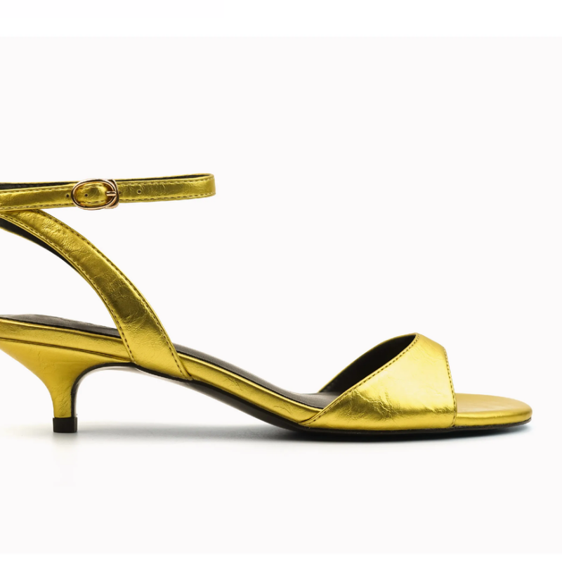 รองเท้าส้นเตี้ยแบบรัดข้อเท้าสำ - Women'S Shoes Kitten Heels บทวิจารณ์และราคา