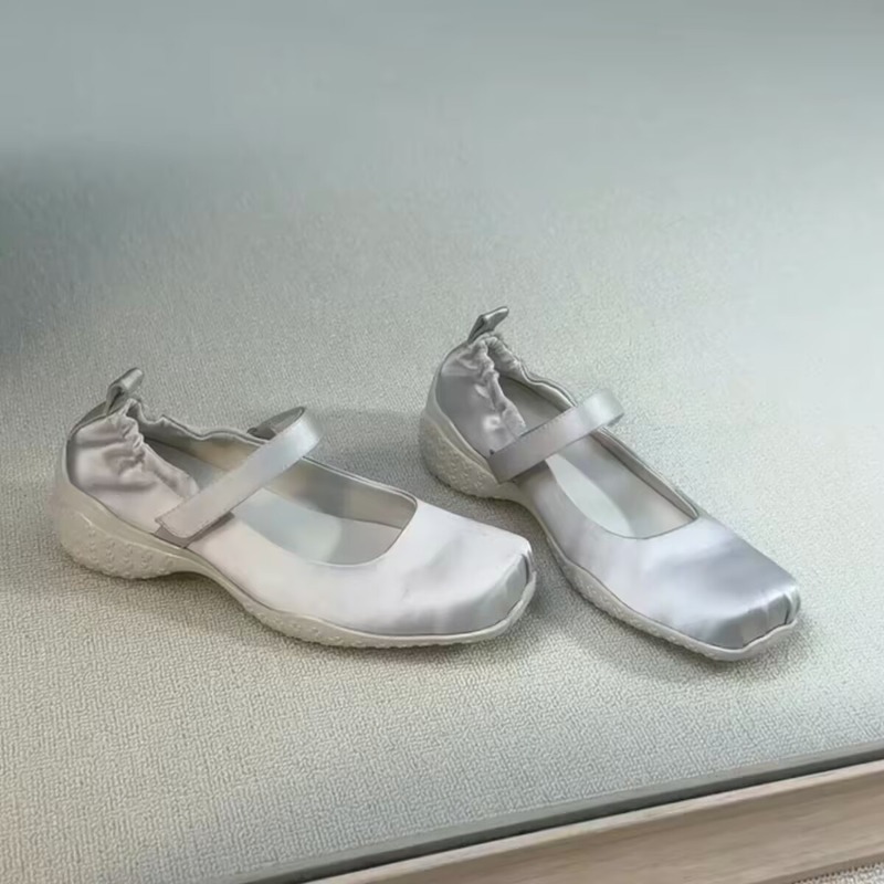 รองเท้าแมรี่เจนพื้นนุ่มทันสมัย - Slingback Pumps Women บทวิจารณ์และราคา
