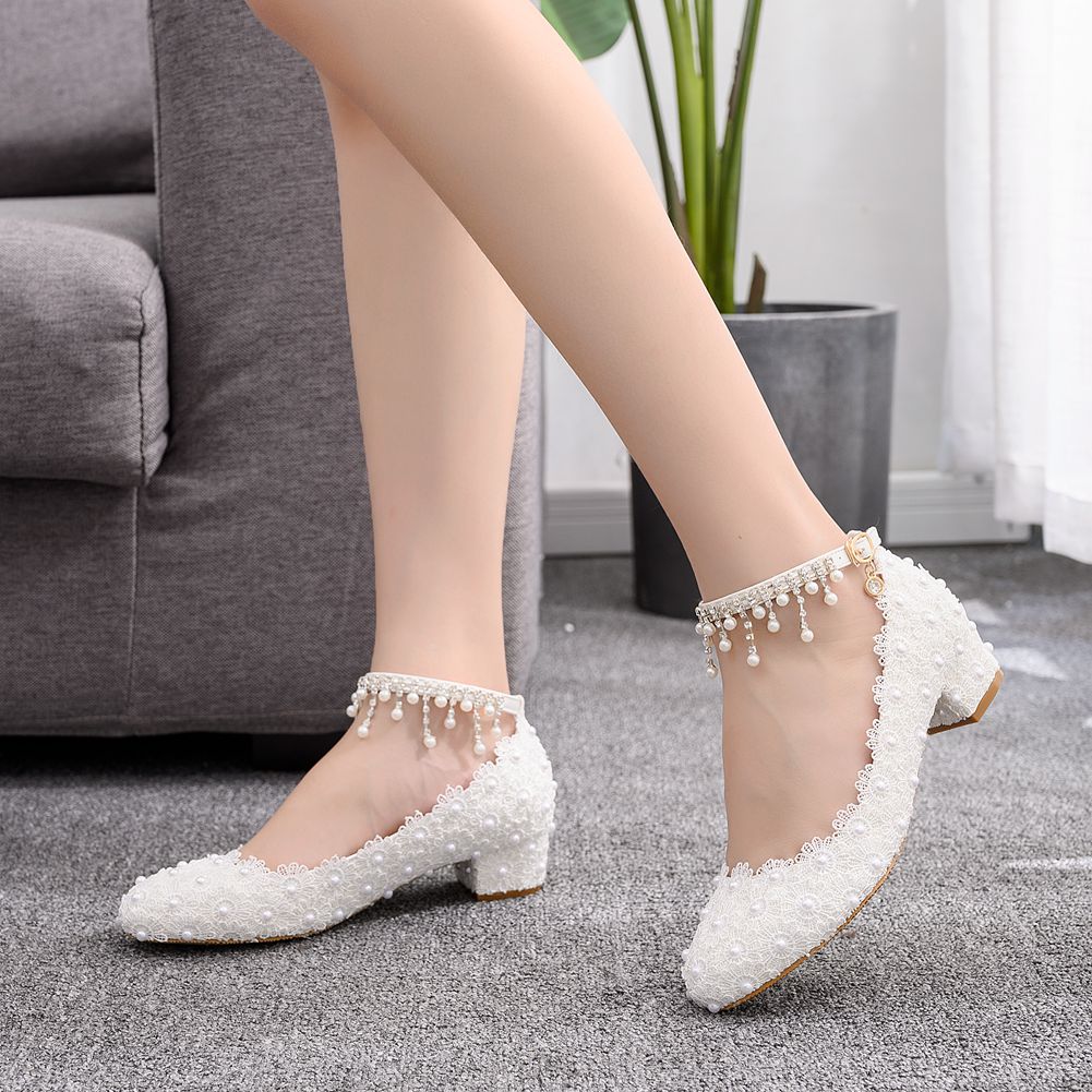 รองเท้าส้นเตี้ยแบบปิดหัวสำหรับ - Women'S Heels บทวิจารณ์และราคา