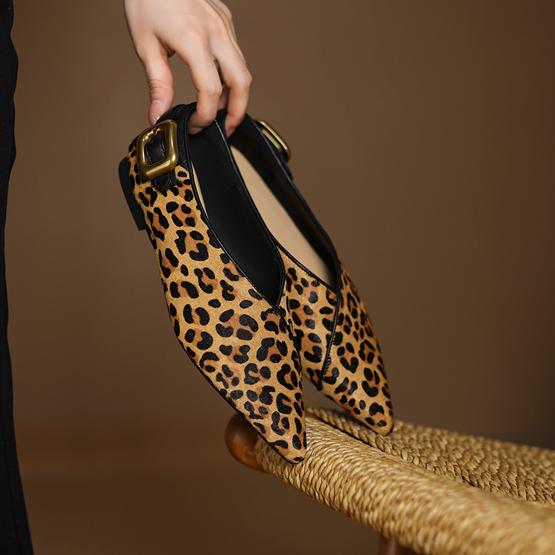 รองเท้าแฟชั่นส้นแบนหนังแท้ลายเ - Loafer Flat Women บทวิจารณ์และราคา