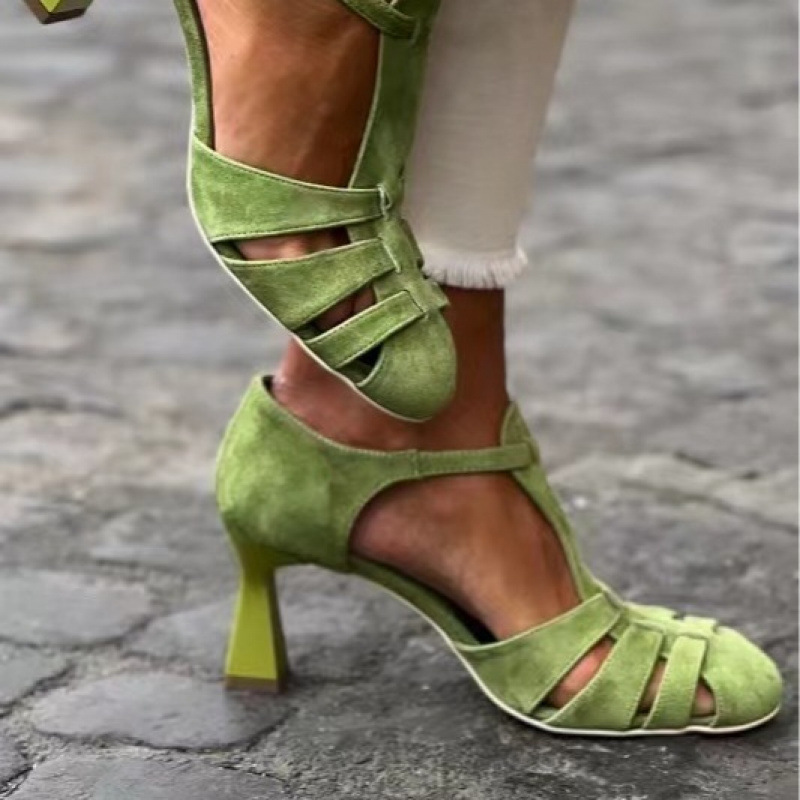 รองเท้าส้นเตี้ยแบบ T-Strap สีเ - Women'S Shoes Kitten Heels บทวิจารณ์และราคา