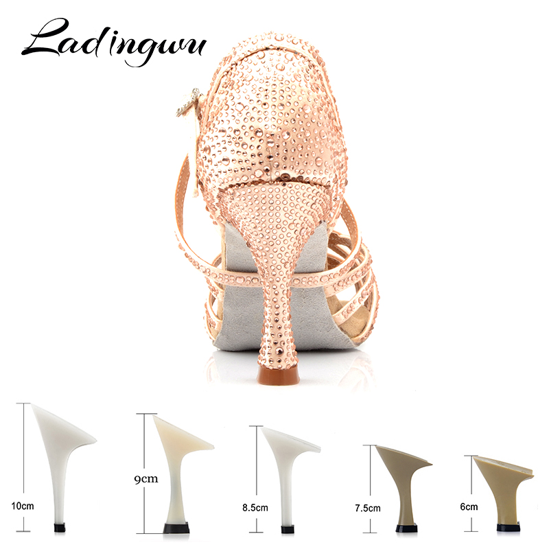 Ladingwu ผ้าไหมซาติน Apricot แ - Women'S Shoes Z บทวิจารณ์และราคา