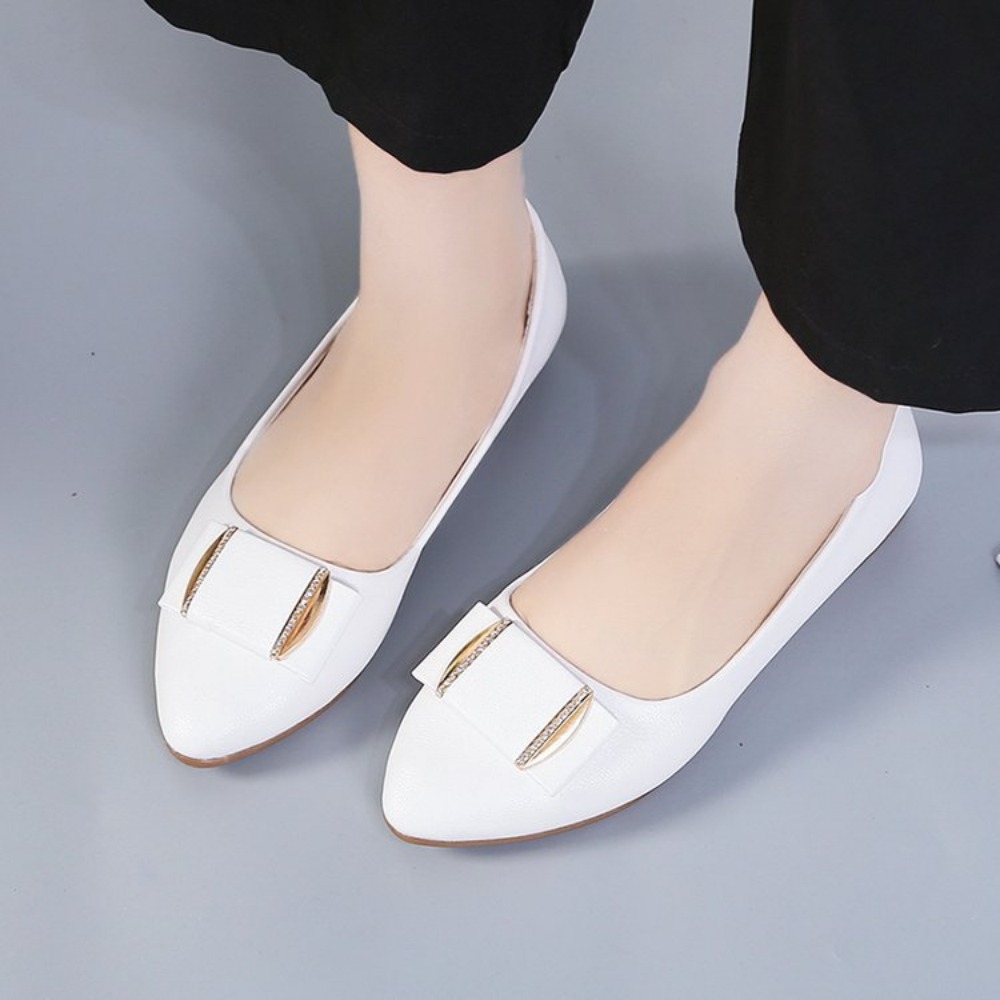 รองเท้าผู้หญิงแฟชั่นลำลอง น้ำห - Loafer Flat Women บทวิจารณ์และราคา