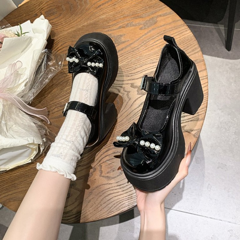 รองเท้าโลลิต้าสีดำ ปี 2026 รอง - Women'S Heels บทวิจารณ์และราคา