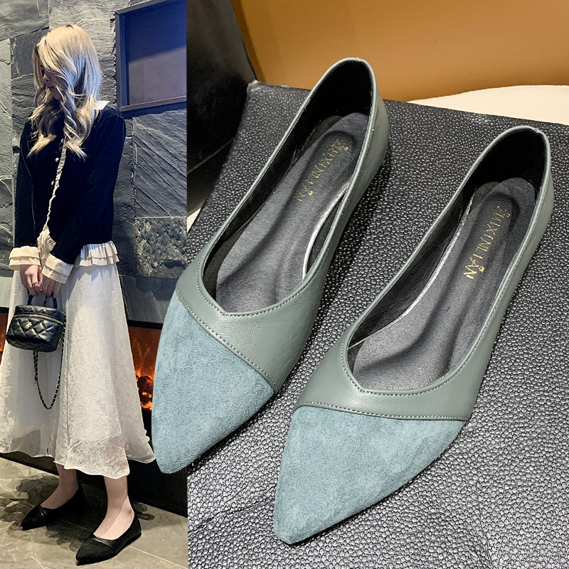 รองเท้าหนังสีดำแบบเรียบสำหรับผ - Women'S Shoes For Work บทวิจารณ์และราคา