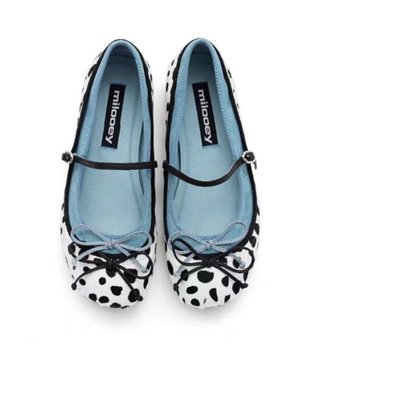 รองเท้าบัลเล่ต์ทรงกลมพื้นเรียบ - Women'S Heels บทวิจารณ์และราคา
