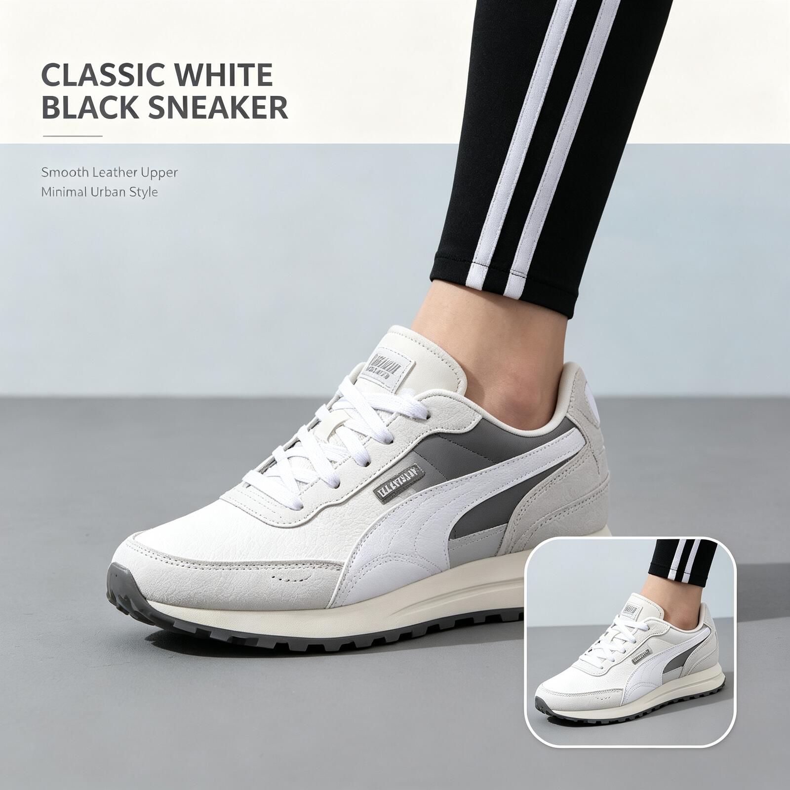 PUMA รองเท้าผ้าใบผู้ชายสีขาวสี - Women'S Shoes Puma Sneakers บทวิจารณ์และราคา
