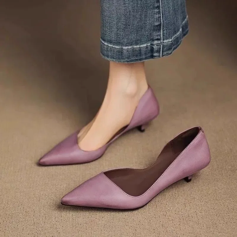 รองเท้าส้นเข็มหัวแหลมแฟชั่นสำห - Women'S Heels บทวิจารณ์และราคา