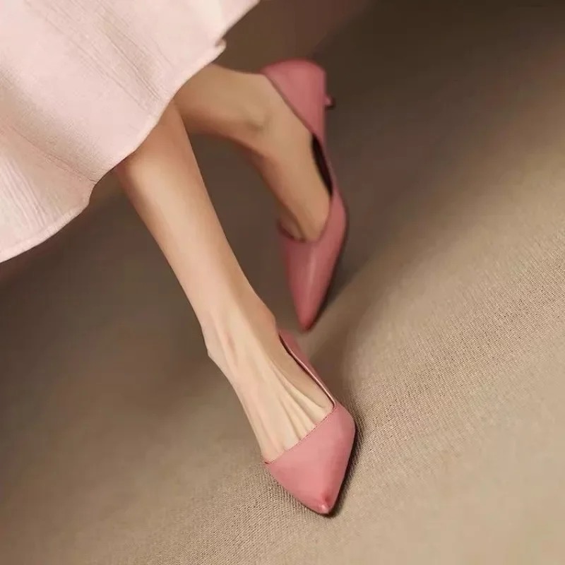 รองเท้าส้นเข็มหัวแหลมแฟชั่นสำห - Women'S Heels บทวิจารณ์และราคา