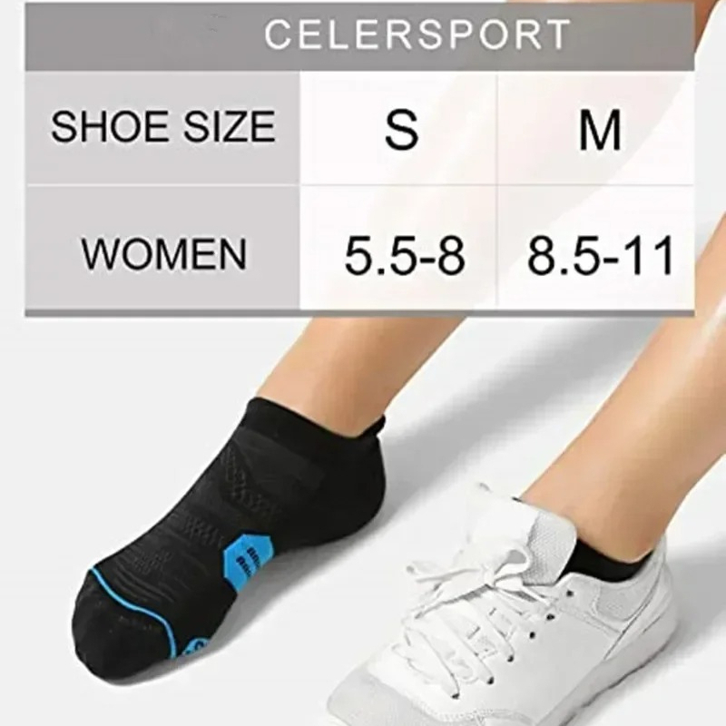 ถุงเท้ากีฬาแบบรัดกล้ามเนื้อสำห - Women'S Heels บทวิจารณ์และราคา