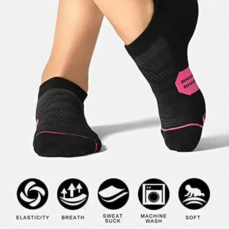 ถุงเท้ากีฬาแบบรัดกล้ามเนื้อสำห - Women'S Heels บทวิจารณ์และราคา