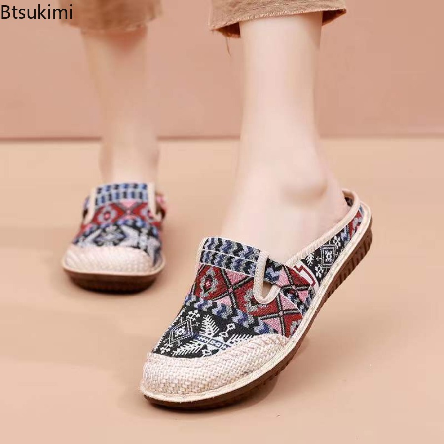 รองเท้าผ้าตาข่ายระบายอากาศสำหร - Loafer Flat Women บทวิจารณ์และราคา