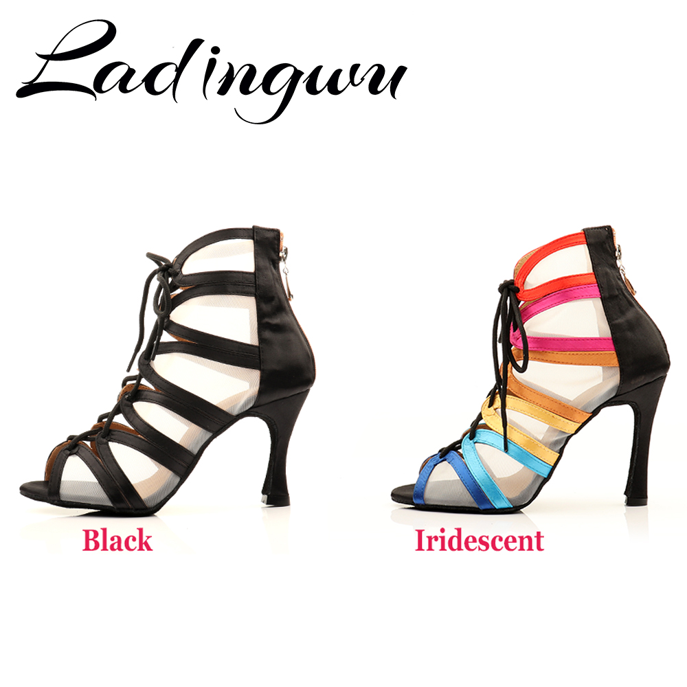 Ladingwuสุภาพสตรีบอลรูมเต้นรำร - Women'S Shoes Z บทวิจารณ์และราคา