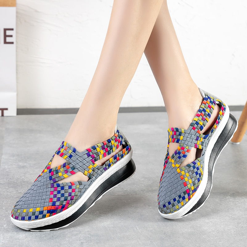 รองเท้าผู้หญิงแบบสวม แพลตฟอร์ม - Loafer Flat Women บทวิจารณ์และราคา