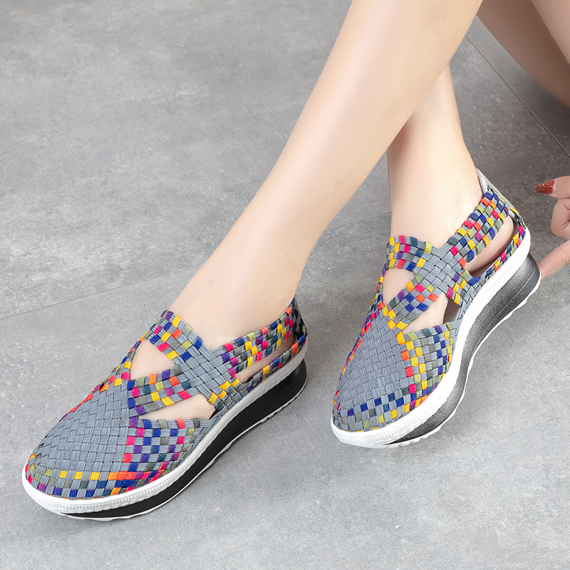 รองเท้าผู้หญิงแบบสวม แพลตฟอร์ม - Loafer Flat Women บทวิจารณ์และราคา