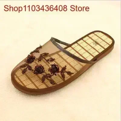 ผู้หญิงดอกไม้รองเท้าแตะ Flip F - Loafer Flat Women บทวิจารณ์และราคา
