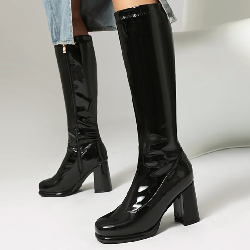 ยี่ห้อผู้หญิงเข่ารองเท้าบูทสูง - Women'S Shoes Chelsea บทวิจารณ์และราคา