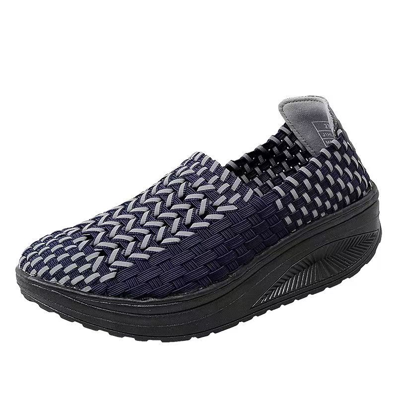 รองเท้าส้นเตารีดแบบสานมือสำหรั - Women'S Shoes Hands Free บทวิจารณ์และราคา