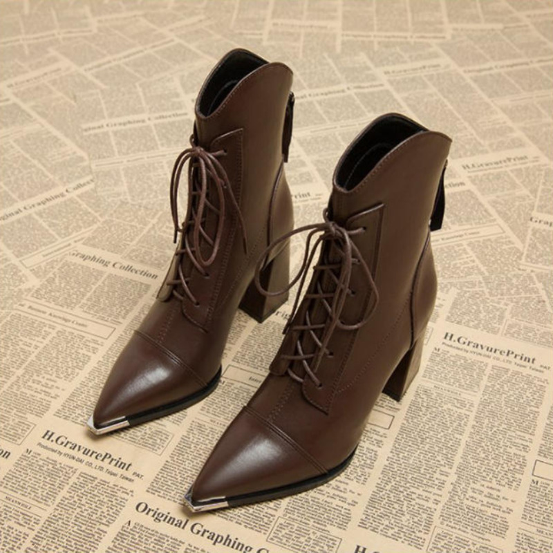 รองเท้าบูทข้อเท้าผู้หญิง แฟชั่ - Women'S Shoes Chelsea บทวิจารณ์และราคา