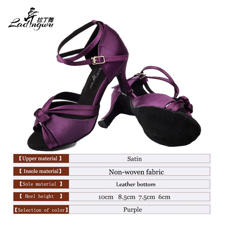 Ladingwu สีม่วงริบบิ้น Knot ละ - Women'S Shoes Z บทวิจารณ์และราคา