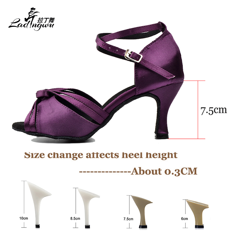 Ladingwu สีม่วงริบบิ้น Knot ละ - Women'S Shoes Z บทวิจารณ์และราคา
